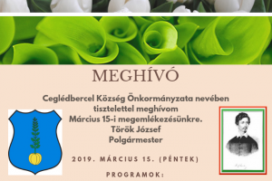 Március 15. meghívó